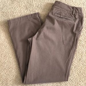 Caribbean Joe Hurricane Twill Brown Pant Size 12
